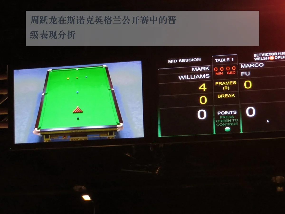 周跃龙在斯诺克英格兰公开赛中的晋级表现分析